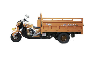 refrigeración por agua de la carga pesada de la motocicleta del cargo de la rueda del triciclo tres del cargo 200CC