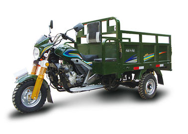 Los chinos autos 3 del cargador del cargo del verde caqui 150cc ruedan la entrega pesada Van de la motocicleta