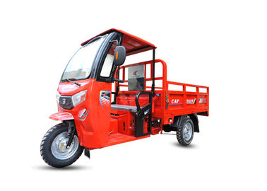 Motocicleta del cargo de tres ruedas/camión motorizados del cargo del triciclo con la batería de 12v 120ah