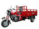 Motocicleta motorizada del cargo de la rueda del combustible 3, triciclo del cargo 150CC con la linterna de cristal