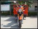 La gasolina tres rueda la motocicleta del cargo/el freno de tambor motorizado de Trike del cargo