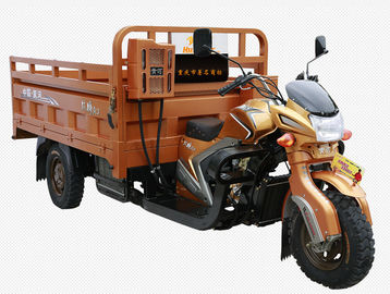 Triciclo del motor del cargo del combustible 200cc de la refrigeración por agua con la entrega Van de la fuerza