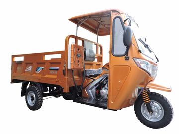 Shaft Drive 3 Wheel Cargo Motor Tricycle Open Body Type 1700 * 1250mm High Loading Capacity