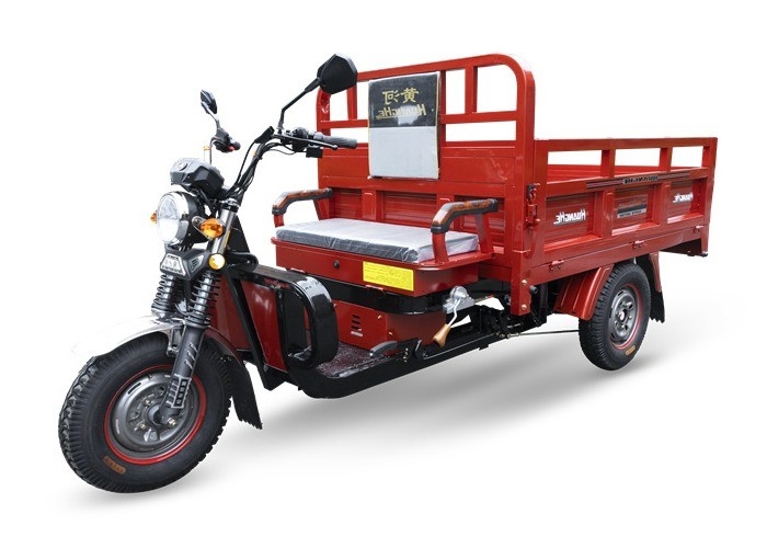 Triciclo eléctrico de 1800W con tipo de carrocería abierta y capacidad de escalada de 25 ° para una entrega sin problemas