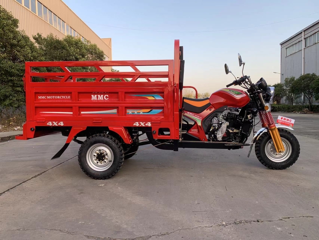 1000 kg de carga máxima Motocicleta de carga de 3 ruedas con método de embalaje CKD y alta capacidad de carga