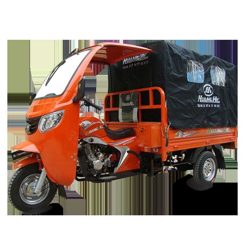 Motocicleta de carga de 3 ruedas de 48 V con tipo de motor de 300 cc y peso de 300-400 kg