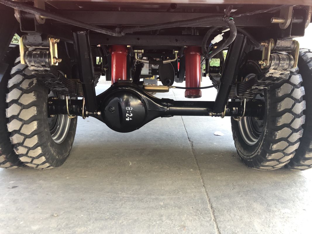 Tipo de cuerpo abierto del triciclo adulto del cargo 250CC velocidad máxima del freno de tambor de 1700 * de 1250m m 60km/H
