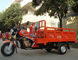 Policía motorizado del chino 3 del triciclo del cargo de la gasolina 200CC con las verjas/los asientos dobles del lado