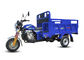 El triciclo del cargo 150CC de la refrigeración por aire, tres eléctricos rueda la motocicleta azul marino