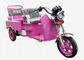 Freno de tambor mecánico de la motocicleta 160 púrpuras de la rueda del chino 3 para la hembra