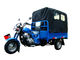 El policía motorizado tres de China tres rueda la motocicleta 250CC del cargo con la cubierta de caja del cargo