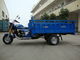 Automatic Lifting 250CC Cargo Tricycle , Chinese 3 Wheel Motorcycle Double Rear Wheels
